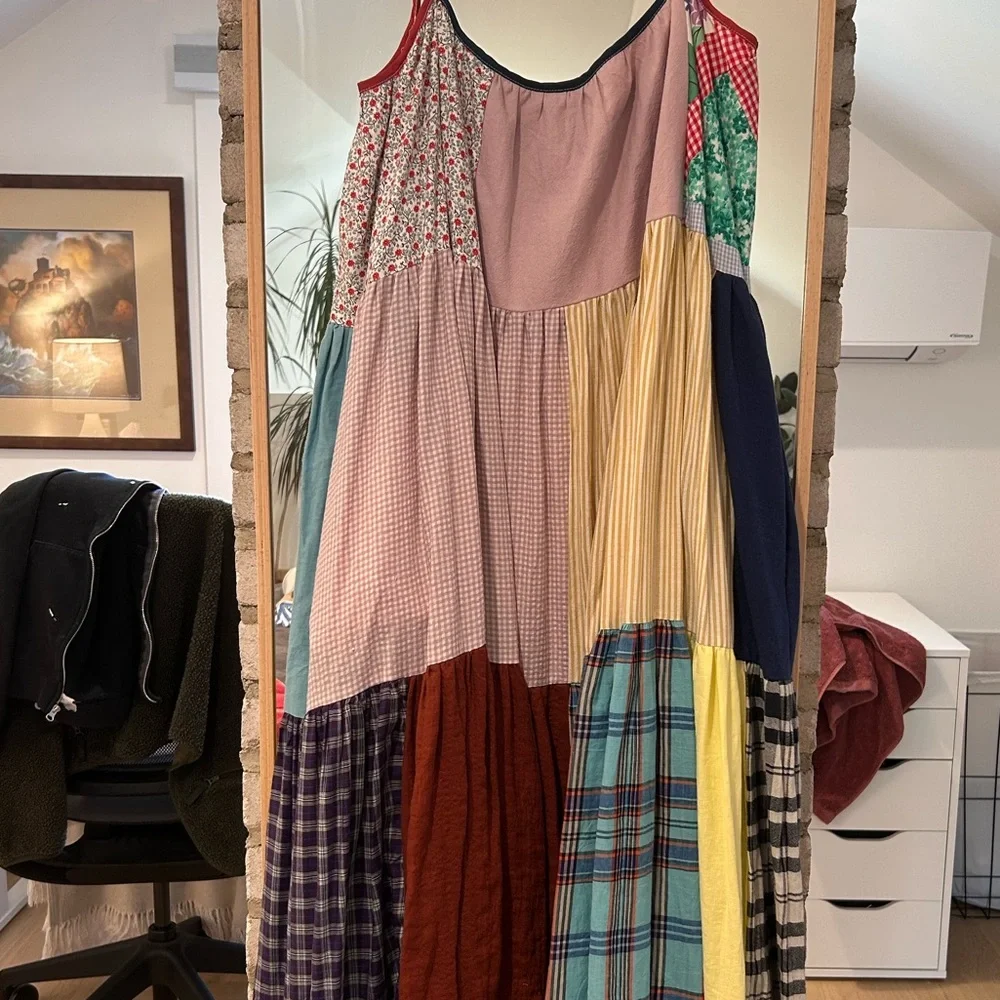 La Reunion Patchwork Maxi Dress - Picture 4 of 4